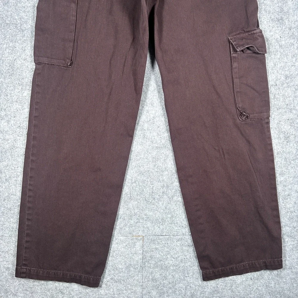 TNA Cargo Pants Women Medium Brown Supply Cargo Gorpcore Utility Streetwear - Picture 15 of 16
